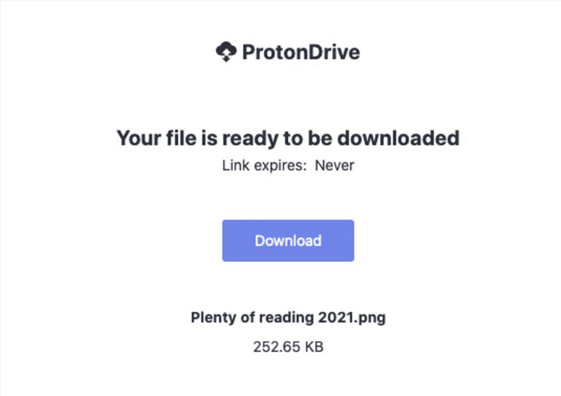Accessing the Proton Drive database