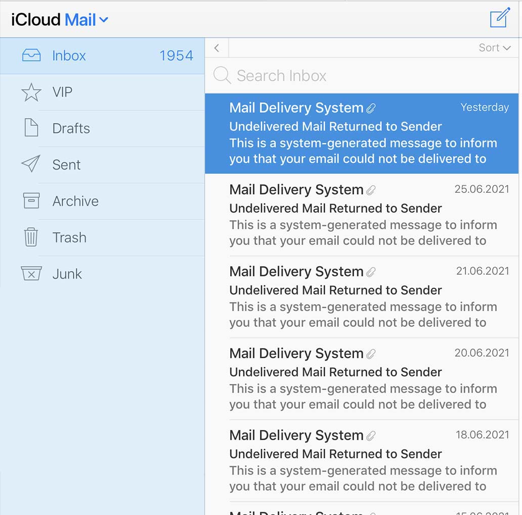 Hack another person's iCloud mail